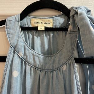 Cloth & Stone Medium Soft Denim Jumpsuit